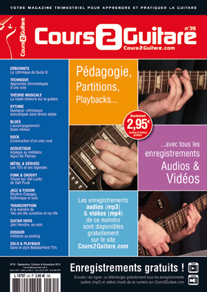 Cours 2 Guitare n°35 Cours 2 Guitare n°35