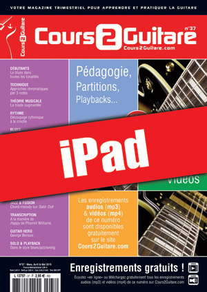 Cours 2 Guitare n°37 (iPad)