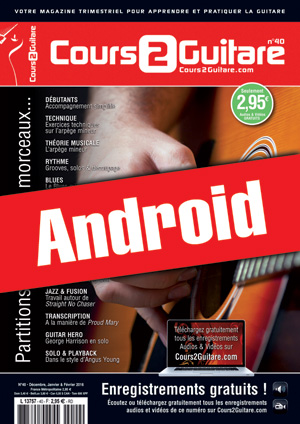 Cours 2 Guitare n°40 (Android) Cours 2 Guitare n°40 (Android)