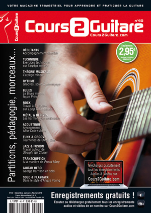 Cours 2 Guitare n°40 Cours 2 Guitare n°40