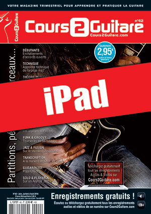 Cours 2 Guitare n°42 (iPad) Cours 2 Guitare n°42 (iPad)