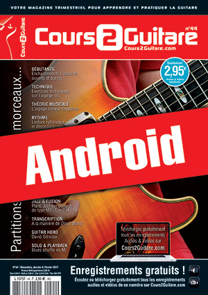 Cours 2 Guitare n°44 (Android) Cours 2 Guitare n°44 (Android)