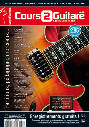 Cours 2 Guitare n°44 Cours 2 Guitare n°44