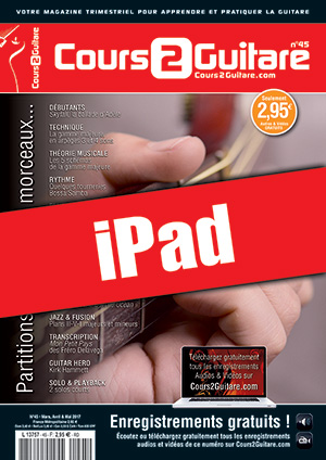 Cours 2 Guitare n°45 (iPad)