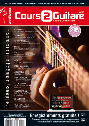 Cours 2 Guitare n°50 Cours 2 Guitare n°50