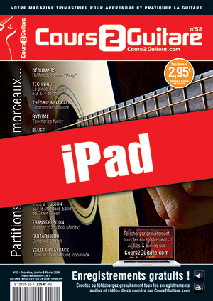 Cours 2 Guitare n°52 (iPad) Cours 2 Guitare n°52 (iPad)