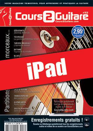 Cours 2 Guitare n°53 (iPad) Cours 2 Guitare n°53 (iPad)