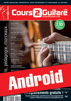 Cours 2 Guitare n°54 (Android) Cours 2 Guitare n°54 (Android)