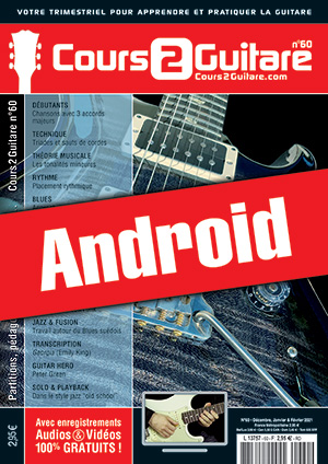Cours 2 Guitare n°60 (Android) Cours 2 Guitare n°60 (Android)