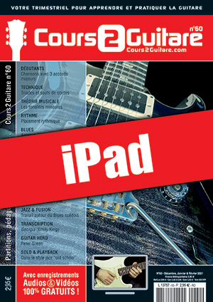 Cours 2 Guitare n°60 (iPad)