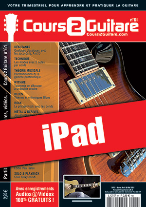 Cours 2 Guitare n°61 (iPad) Cours 2 Guitare n°61 (iPad)