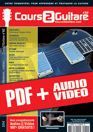 Cours 2 Guitare n°62 (pdf + mp3 + vidéos) Cours 2 Guitare n°62 (pdf + mp3 + vidéos)