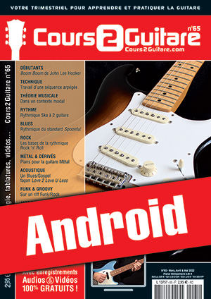 Cours 2 Guitare n°65 (Android) Cours 2 Guitare n°65 (Android)