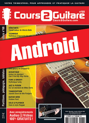 Cours 2 Guitare n°68 (Android) Cours 2 Guitare n°68 (Android)
