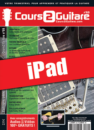 Cours 2 Guitare n°69 (iPad) Cours 2 Guitare n°69 (iPad)