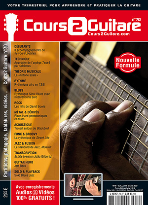 Cours 2 Guitare n°70