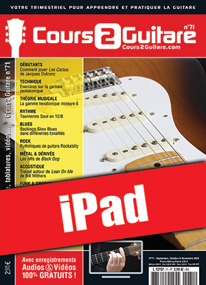 Cours 2 Guitare n°71 (iPad) Cours 2 Guitare n°71 (iPad)