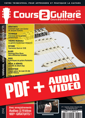 Cours 2 Guitare n°71 (pdf + mp3 + vidéos) Cours 2 Guitare n°71 (pdf + mp3 + vidéos)
