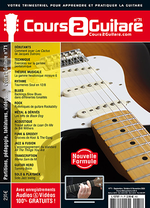 Cours 2 Guitare n°71 Cours 2 Guitare n°71