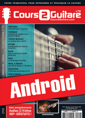 Cours 2 Guitare n°72 (Android) Cours 2 Guitare n°72 (Android)