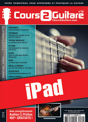 Cours 2 Guitare n°72 (iPad)