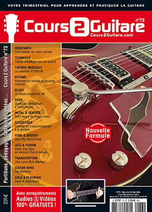 Cours 2 Guitare n°73 Cours 2 Guitare n°73
