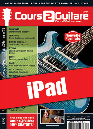 Cours 2 Guitare n°75 (iPad) Cours 2 Guitare n°75 (iPad)