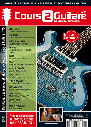 Cours 2 Guitare n°75 Cours 2 Guitare n°75