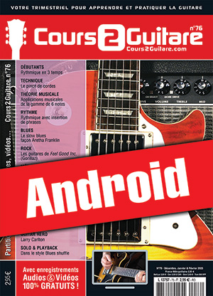 Cours 2 Guitare n°76 (Android) Cours 2 Guitare n°76 (Android)