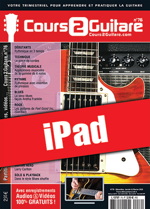 Cours 2 Guitare n°76 (iPad) Cours 2 Guitare n°76 (iPad)