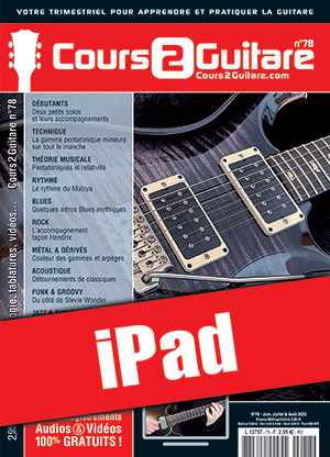 Cours 2 Guitare n°78 (iPad)