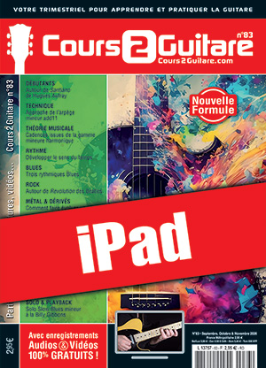 Cours 2 Guitare n°83 (iPad)