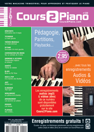 Cours 2 Piano n°22 Cours 2 Piano n°22