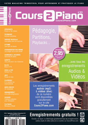 Cours 2 Piano n°23 Cours 2 Piano n°23
