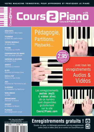 Cours 2 Piano n°25 Cours 2 Piano n°25