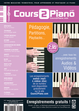 Cours 2 Piano n°27 Cours 2 Piano n°27