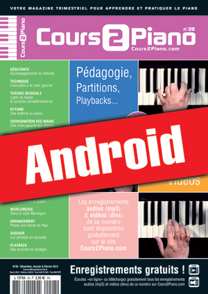 Cours 2 Piano n°28 (Android)