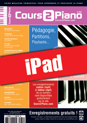 Cours 2 Piano n°33 (iPad) Cours 2 Piano n°33 (iPad)