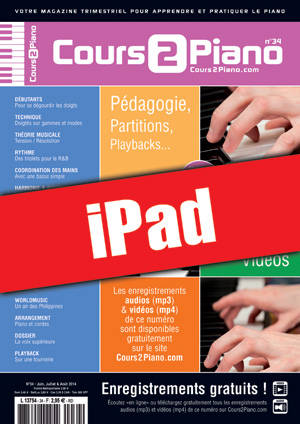 Cours 2 Piano n°34 (iPad) Cours 2 Piano n°34 (iPad)