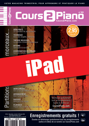 Cours 2 Piano n°40 (iPad) Cours 2 Piano n°40 (iPad)