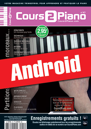 Cours 2 Piano n°47 (Android)