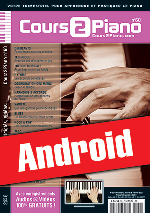 Cours 2 Piano n°60 (Android) Cours 2 Piano n°60 (Android)