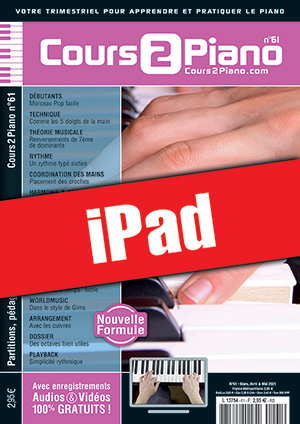 Cours 2 Piano n°61 (iPad) Cours 2 Piano n°61 (iPad)