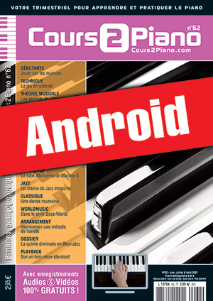 Cours 2 Piano n°62 (Android) Cours 2 Piano n°62 (Android)
