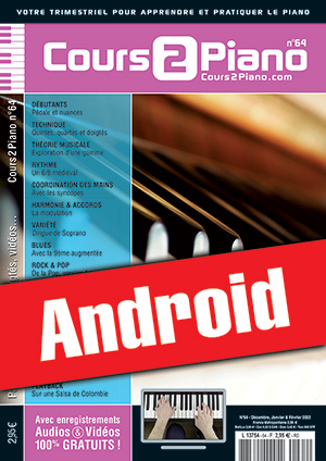 Cours 2 Piano n°64 (Android) Cours 2 Piano n°64 (Android)