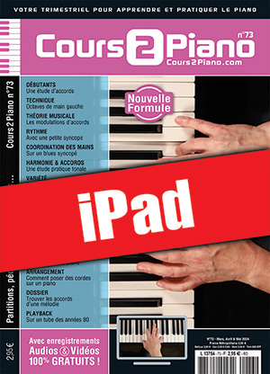 Cours 2 Piano n°73 (iPad) Cours 2 Piano n°73 (iPad)