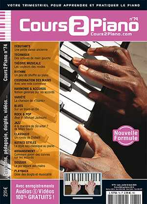 Cours 2 Piano n°74 Cours 2 Piano n°74