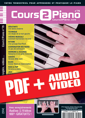 Cours 2 Piano n°79 (pdf + mp3 + vidéos)