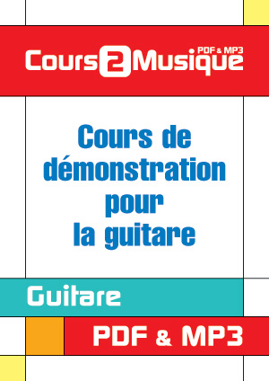 Cours de démonstration pour la guitare