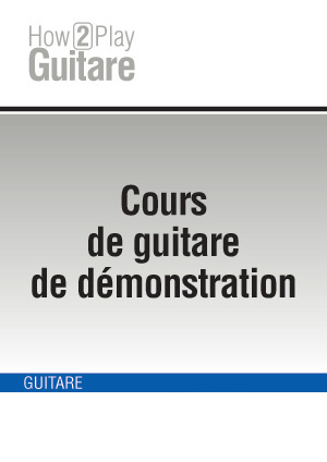 Cours de guitare de démonstration